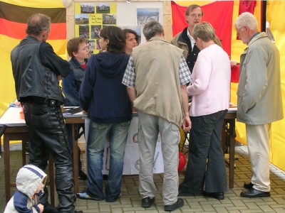 Stand auf Gemeindefest