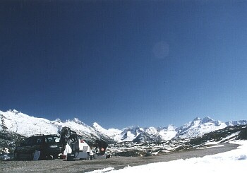 Parkplatz an der Grimsel
