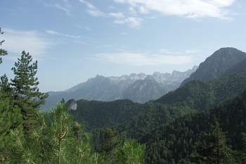 Das nördliche Píndos-Gebirge