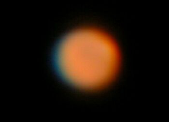 Mars mit Polkappen?