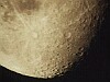 Der Mond mit Kratern