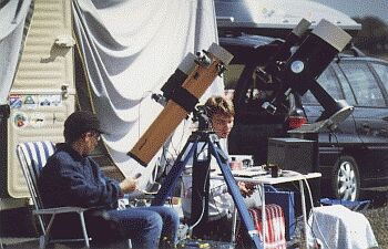 Warten auf die Finsternis