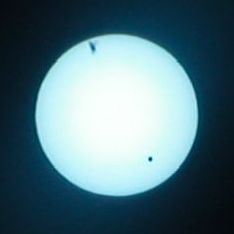 Venus vor der Sonne